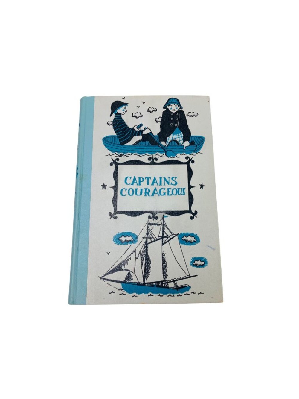 Captains Courageous By Rudyard Kipling Deluxe Edition 1957 Hardcover Book